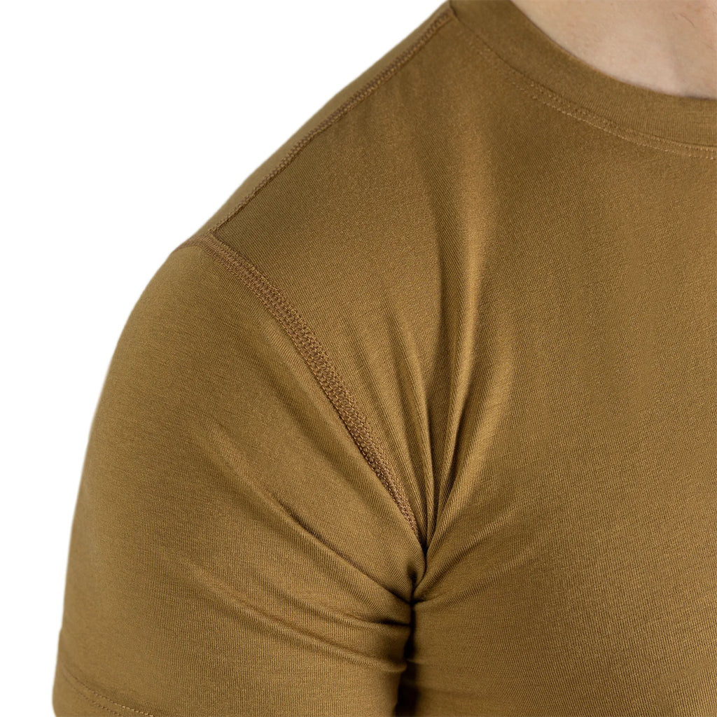 Modal T-shirt Coyote (golden trident)