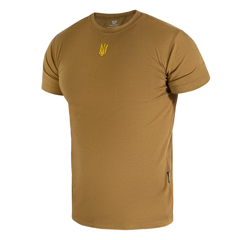 Modal T-shirt Coyote (golden trident)