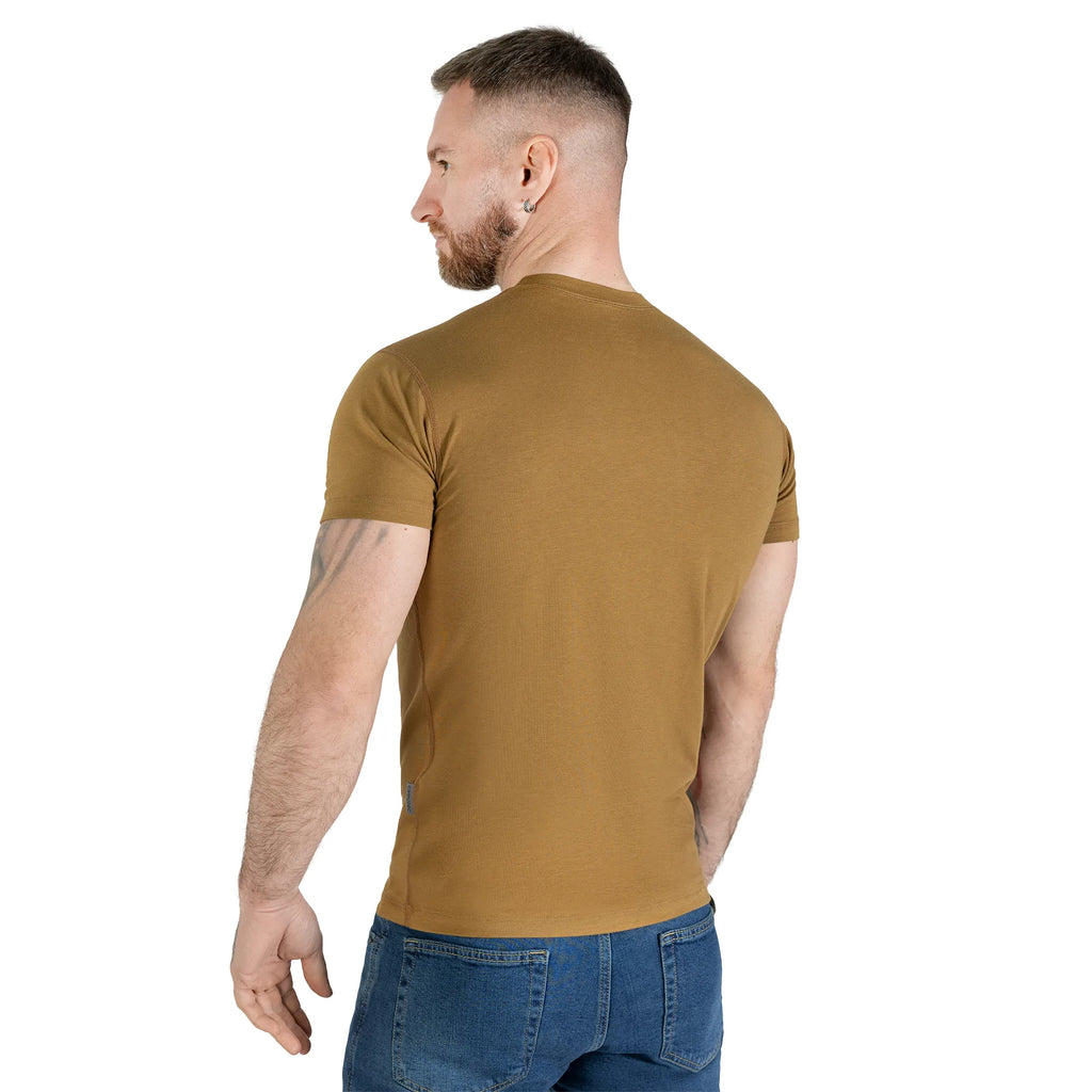Modal T-shirt Coyote (golden trident)