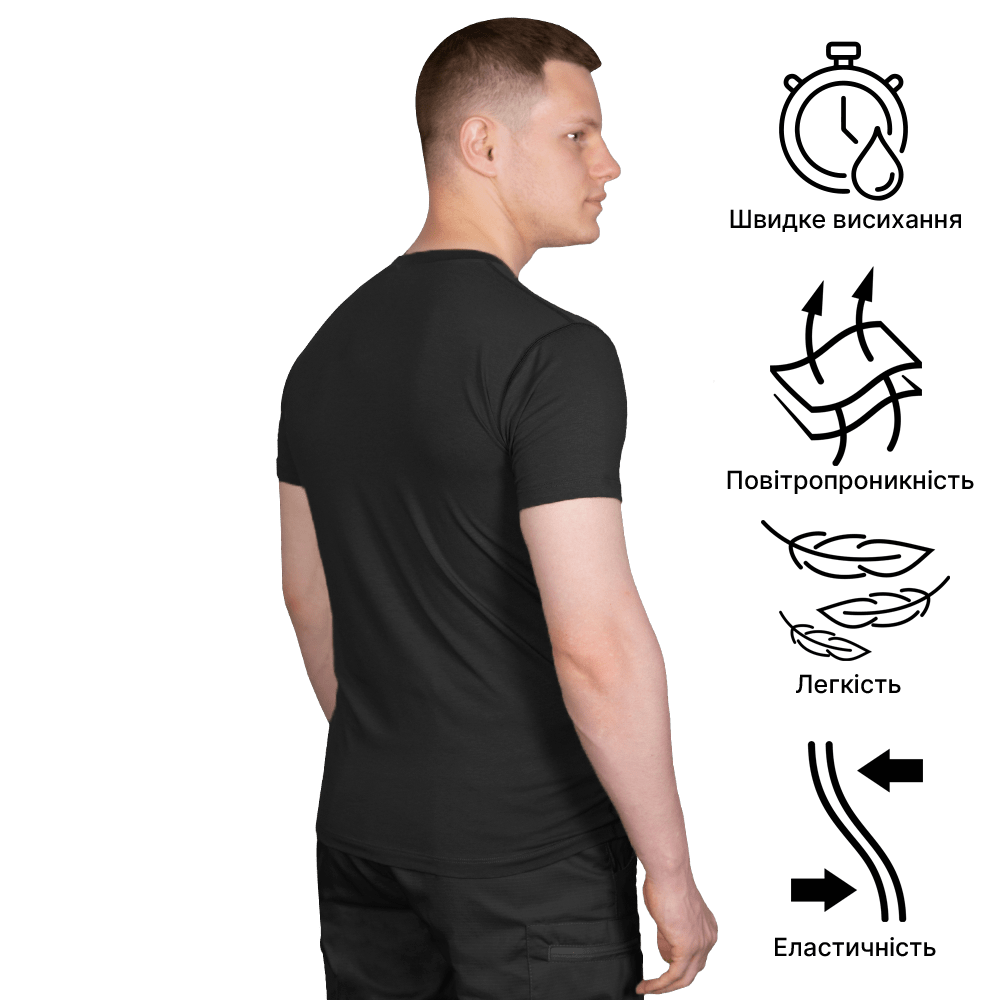 Modal Logo T-shirt Black