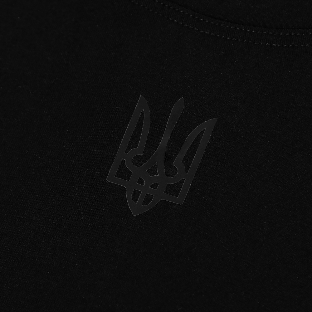 T-shirt Modal with print Black (Trident black)