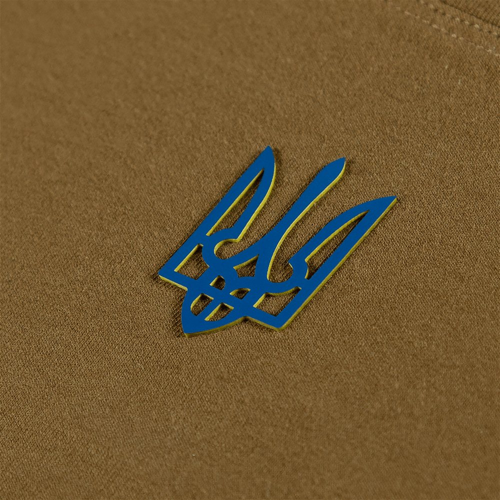 Modal T-shirt with Coyote print (Blue Trident)