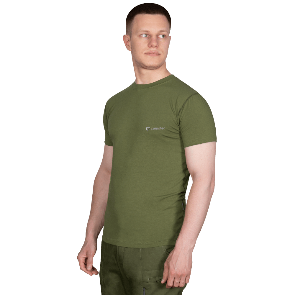 Modal Logo T-shirt Green