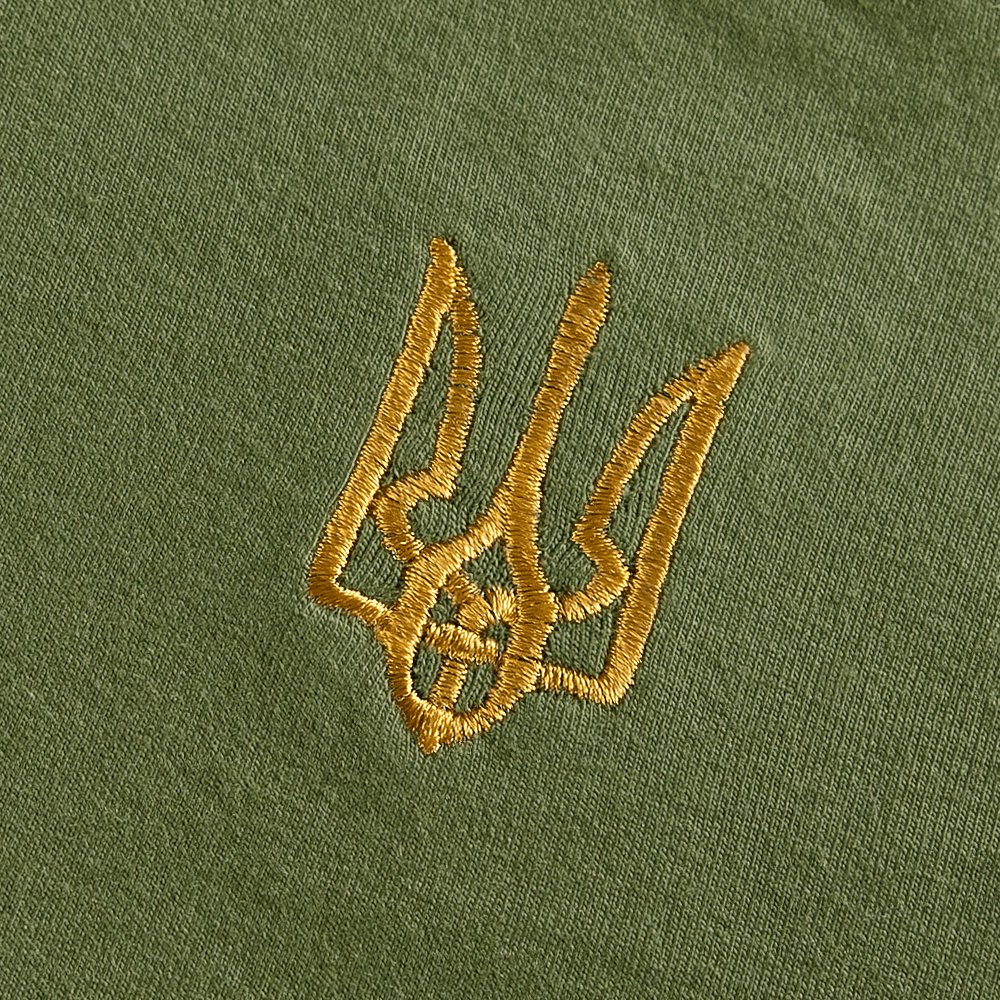 Modal T-Shirt Green (gold trident)