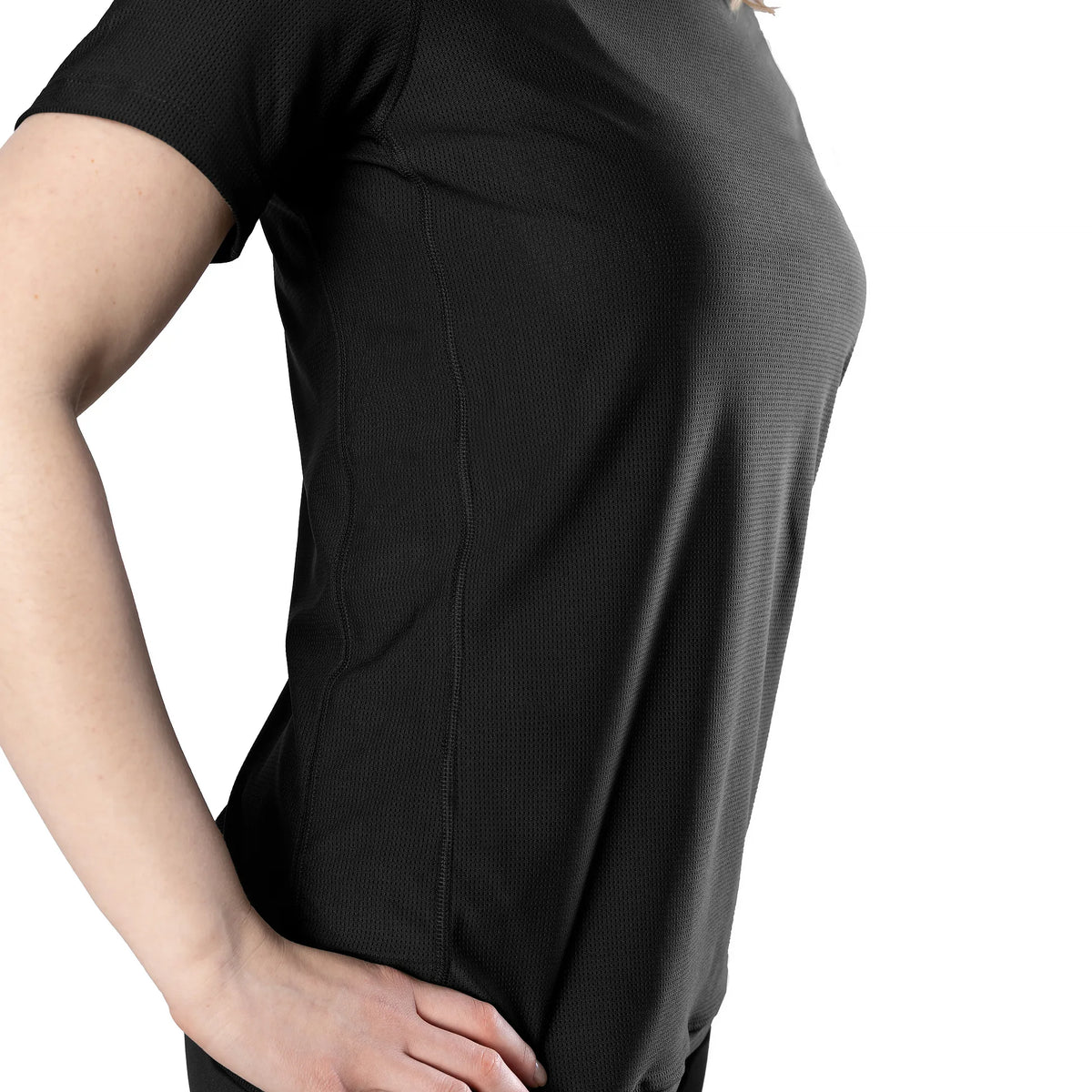 Pani Chiton CoolPass Grid 2.0 T-shirt Black