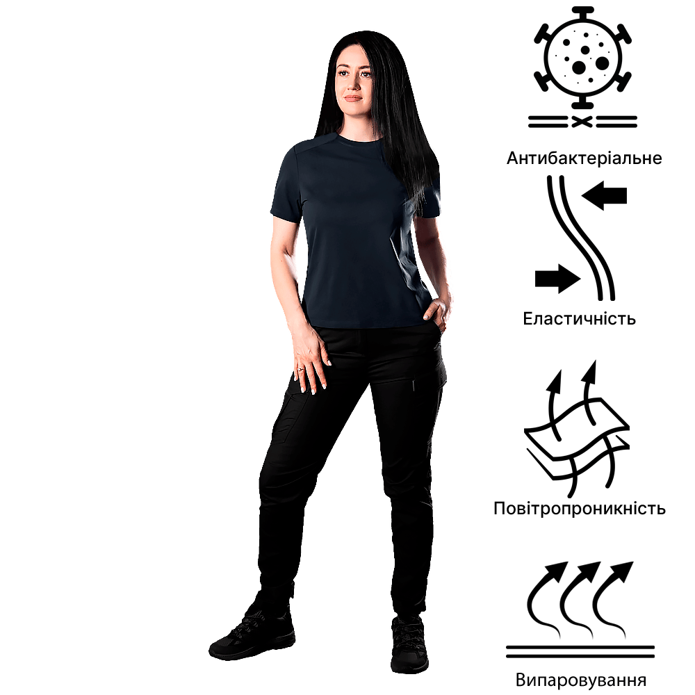 T-shirt Pani Totem Dark Blue