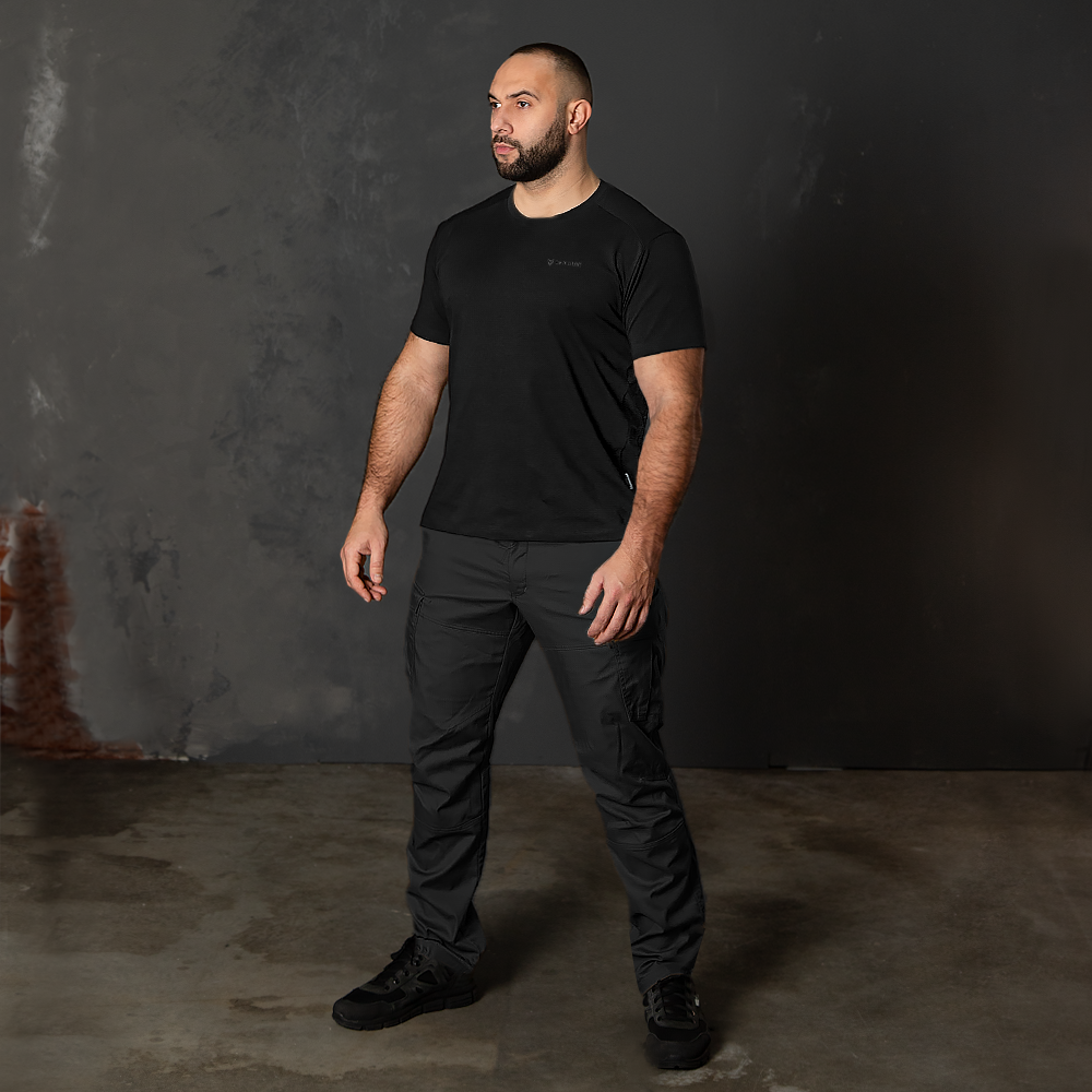 Totem Bavovna (Logo Black) T-shirt Black