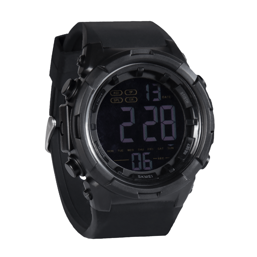 SK1845 Black Sports Watch