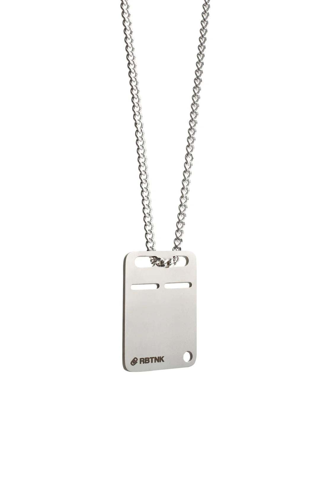 Steel Dog Tag RBTNK "Power 100%"