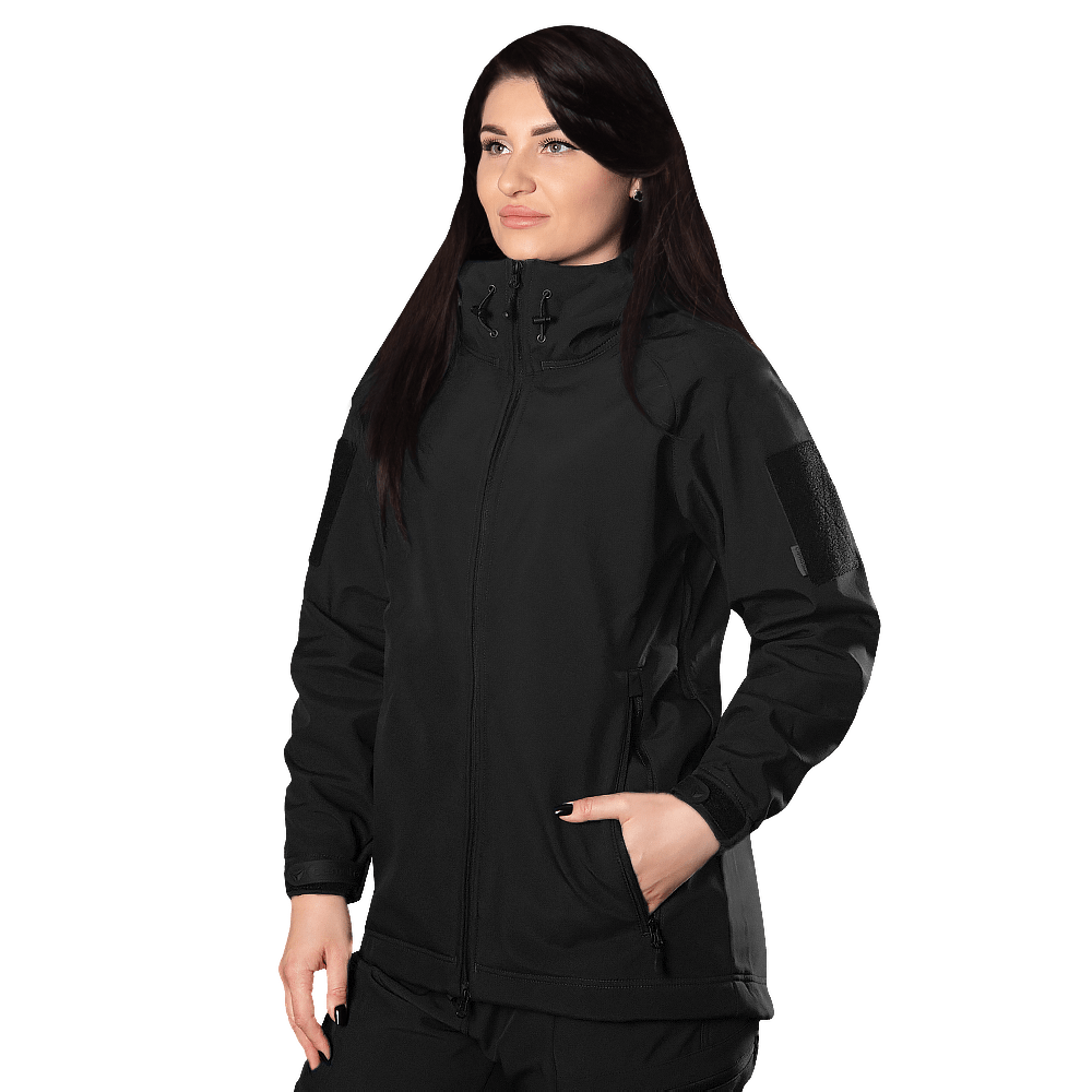 Жіноча куртка Pani SoftShell Чорна