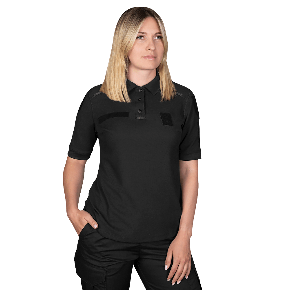 Women's polo CG Pani Paladin Black