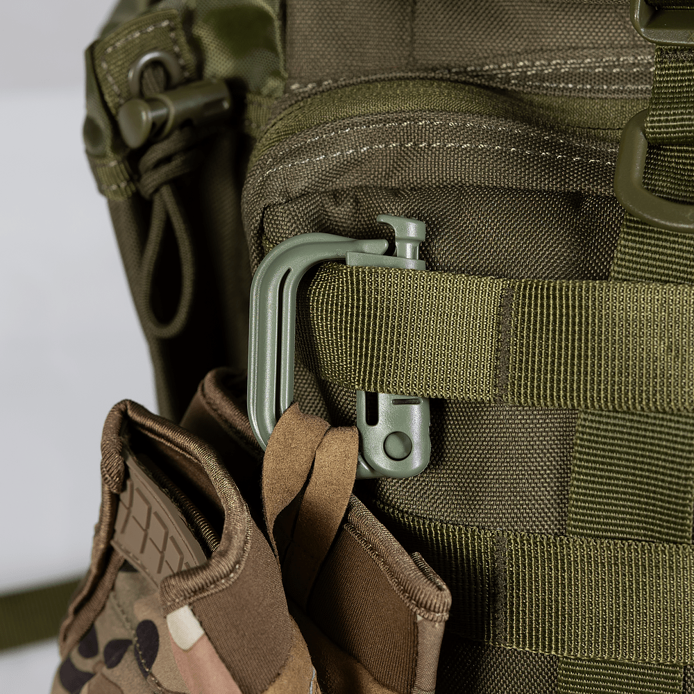 Grimlock D Plastic Carabiner Olive