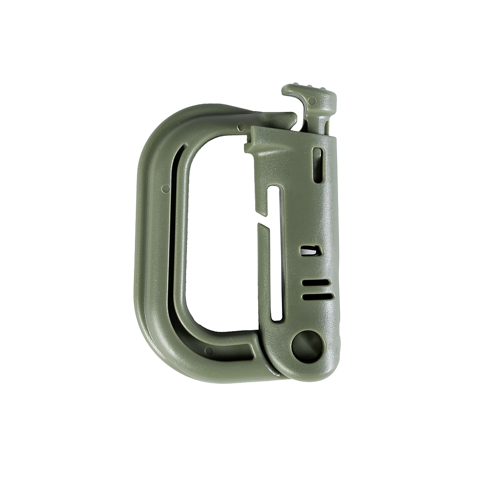 Grimlock D Plastic Carabiner Olive