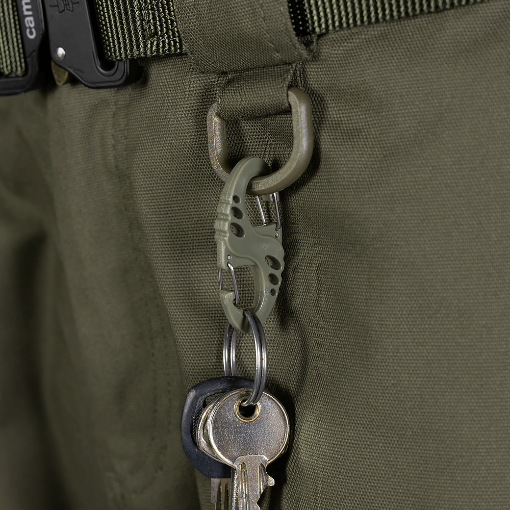 S-Hook Plastic Carabiner Olive