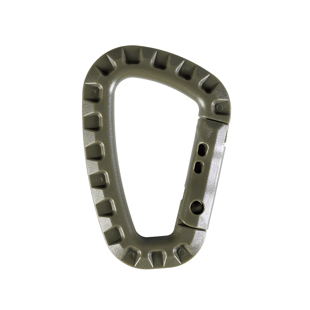 Plastic Carabiner (9.3 cm) Olive