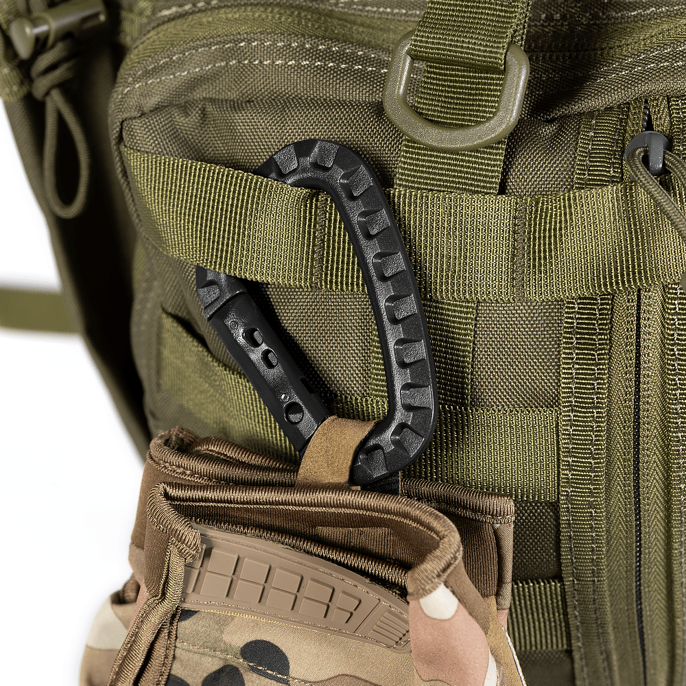 Plastic Carabiner (9.3 cm) Black