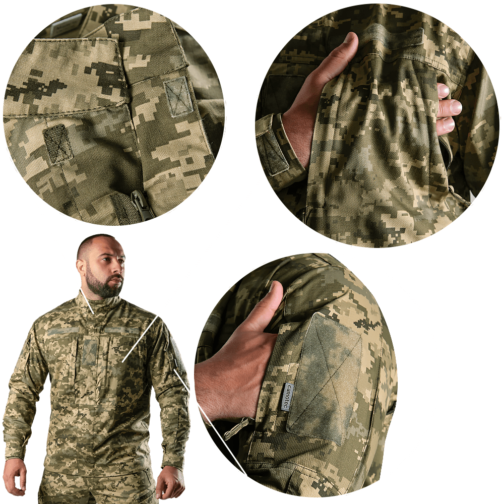 Blitz Twill jacket Pixel