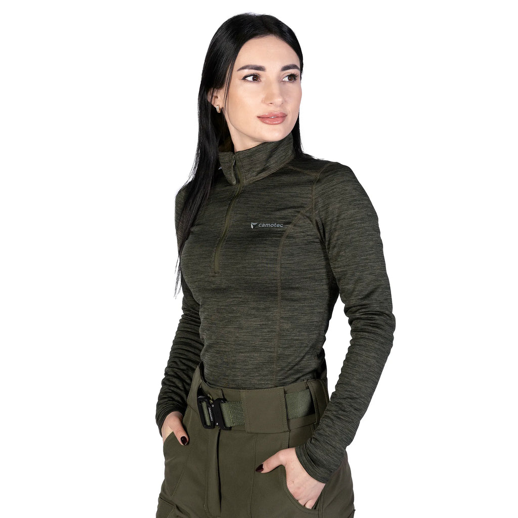 Кофта Pani Hawk Polarheat QS Pro Олива Меланж