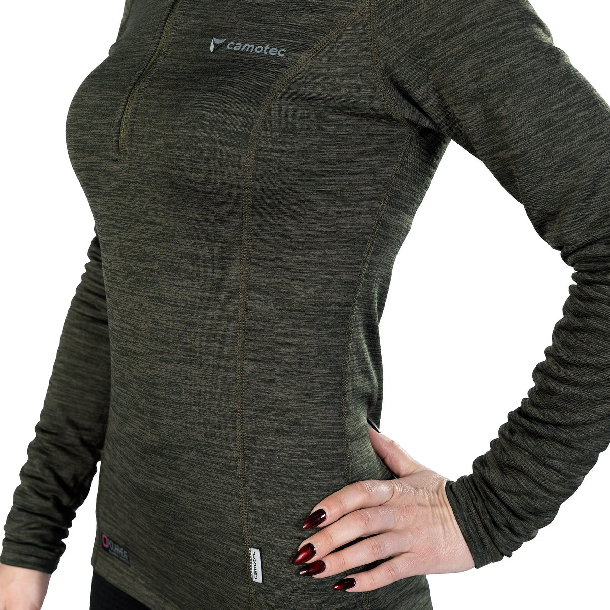 Кофта Pani Hawk Polarheat QS Pro Олива Меланж