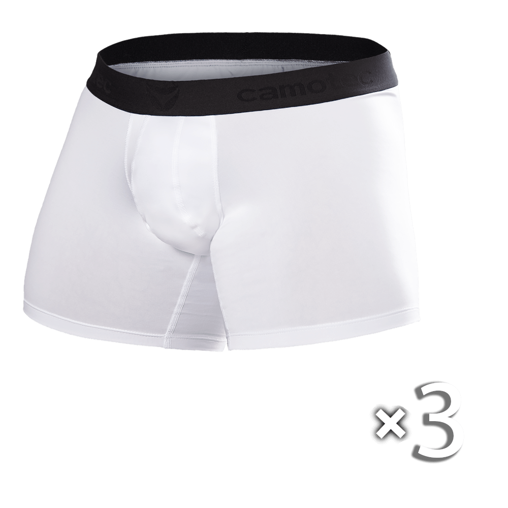 Men's boxer briefs set White