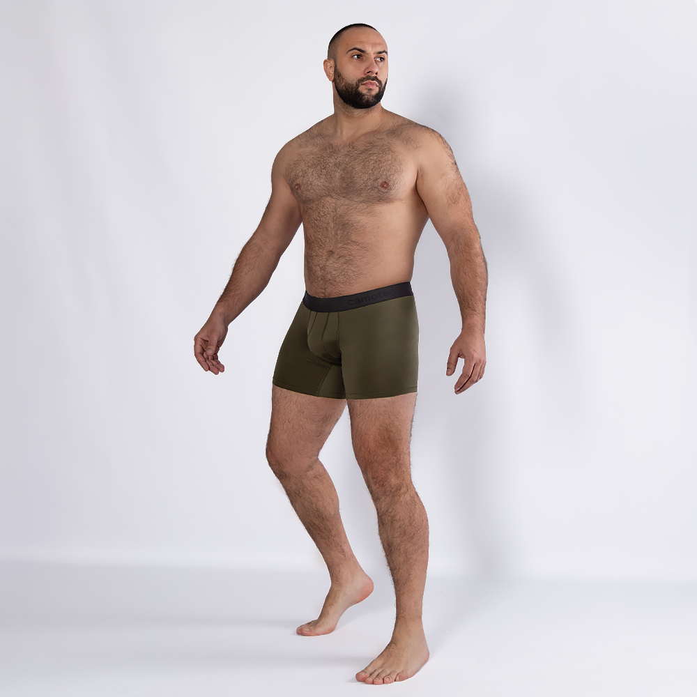 Men's boxer briefs set Olive