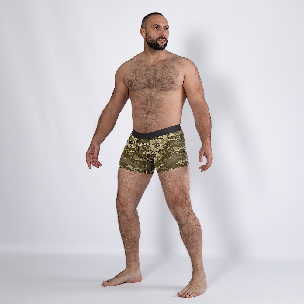 Men's Boxer Briefs Set Pixel