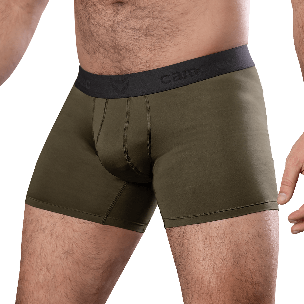 Men's boxer briefs set Olive/Pixel/MC