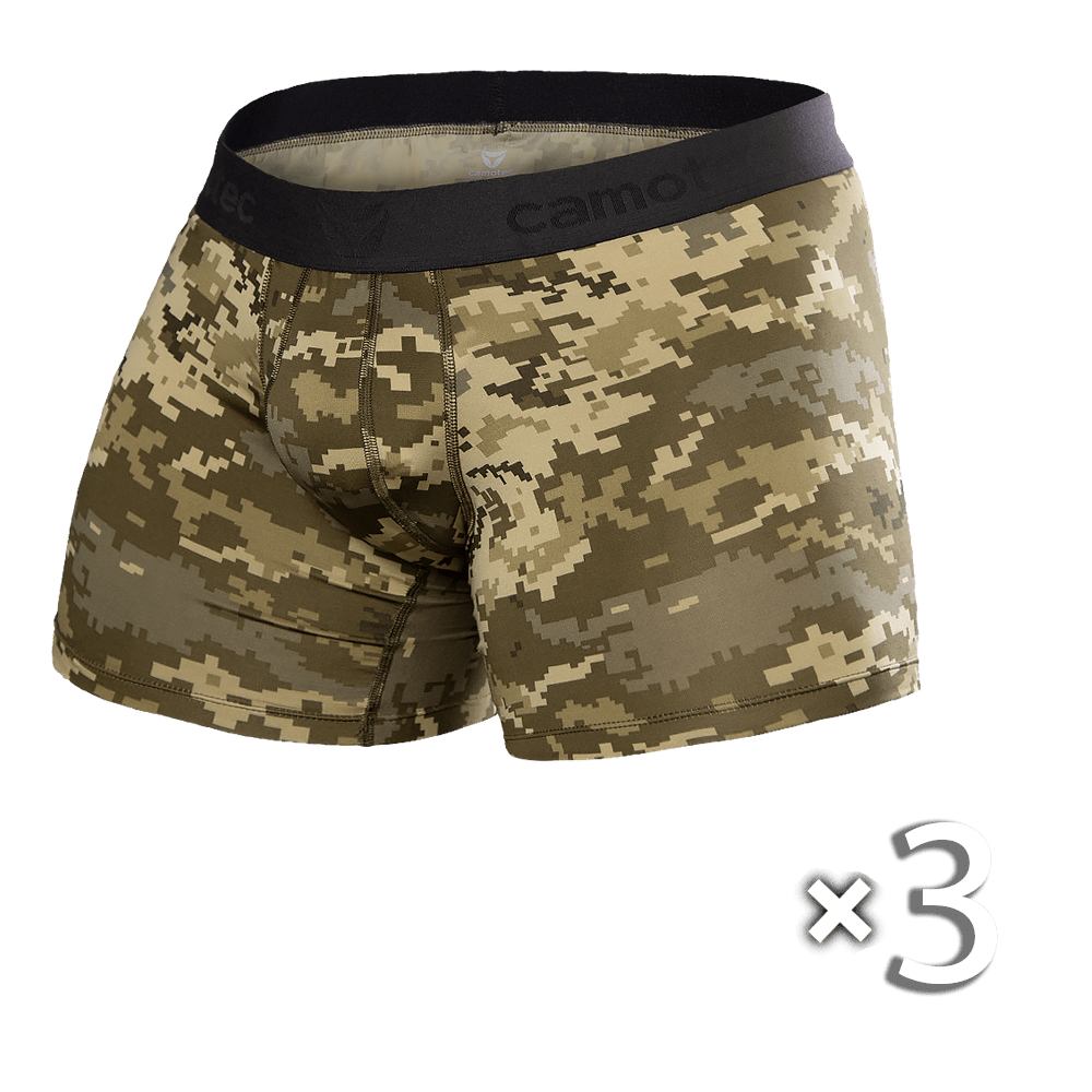 Men's Boxer Briefs Set Pixel