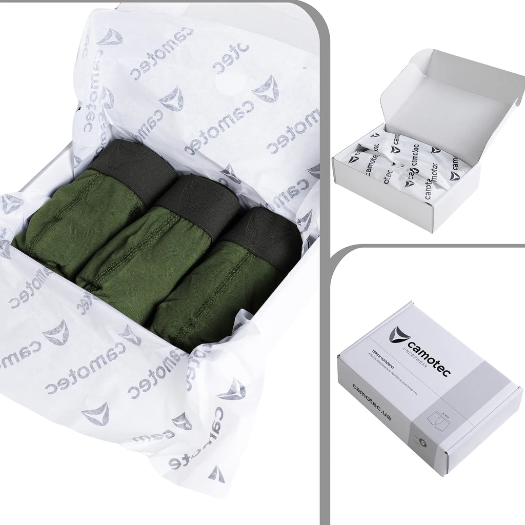 Men's Briefs Set (9724) Green