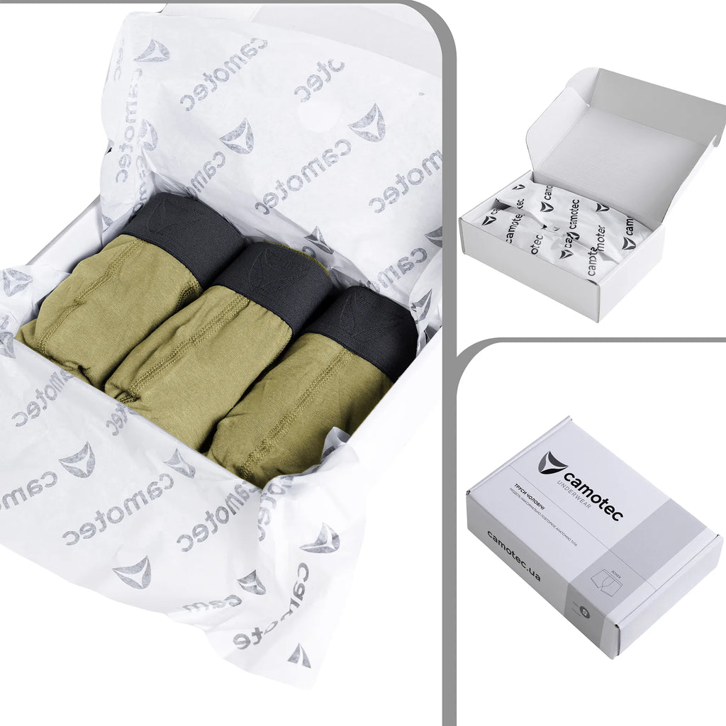 Modal Briefs Set Khaki