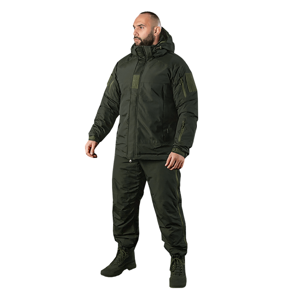 Defender 7 level set Dark Olive