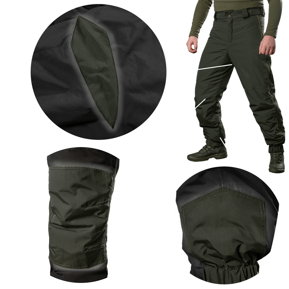 Defender 7 level set Dark Olive