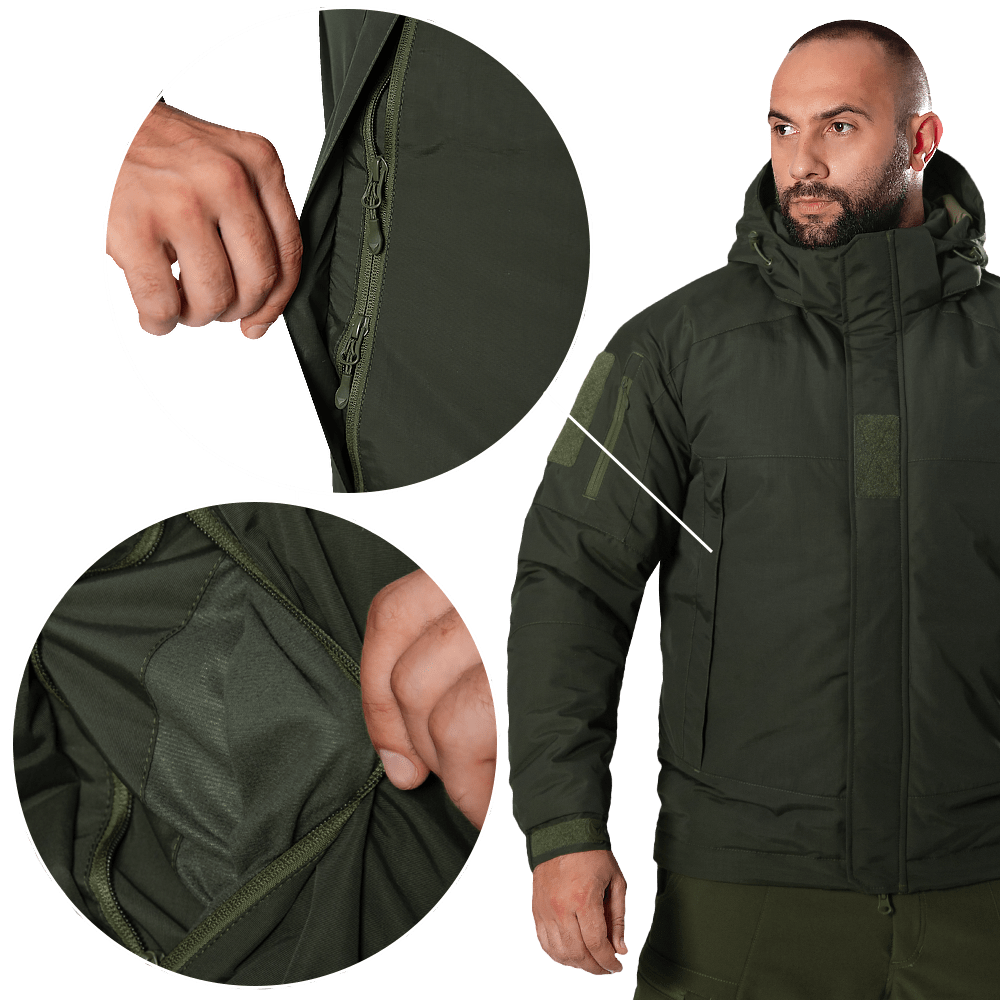 Defender 7 level set Dark Olive