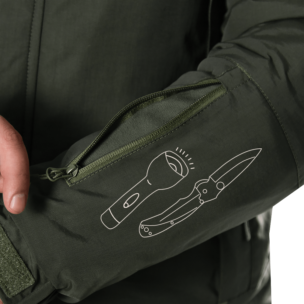 Defender 7 level set Dark Olive