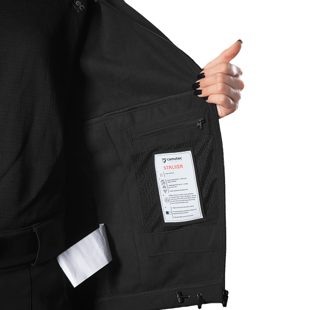 Pani SoftShell Set Black