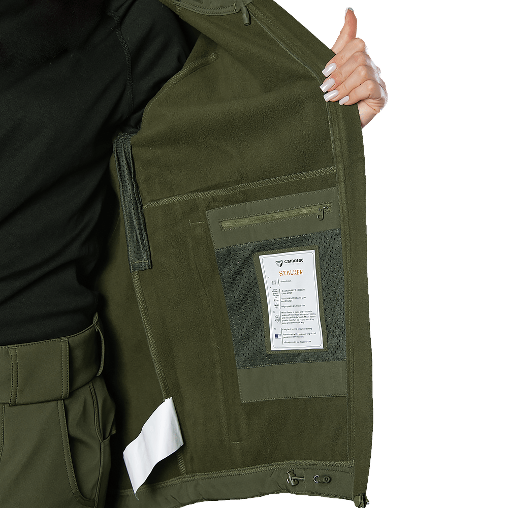 Комплект Pani SoftShell Олива