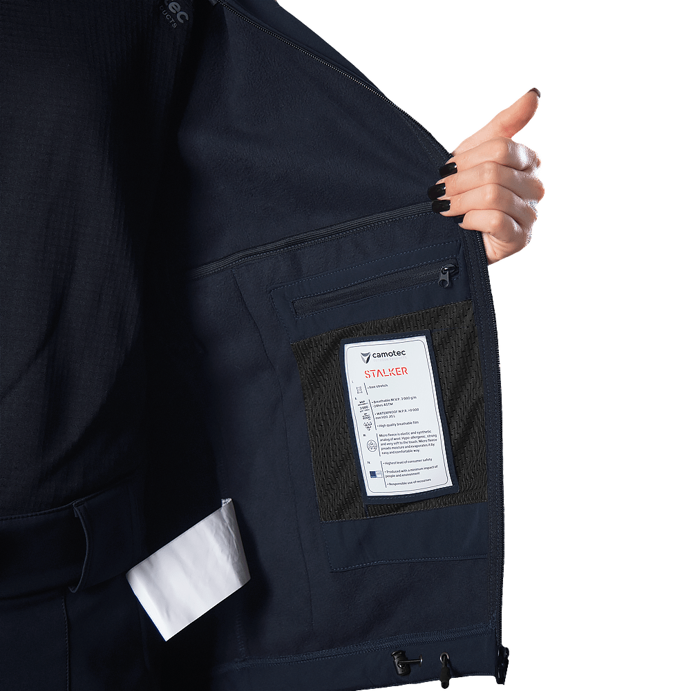 Pani SoftShell Set Dark Blue