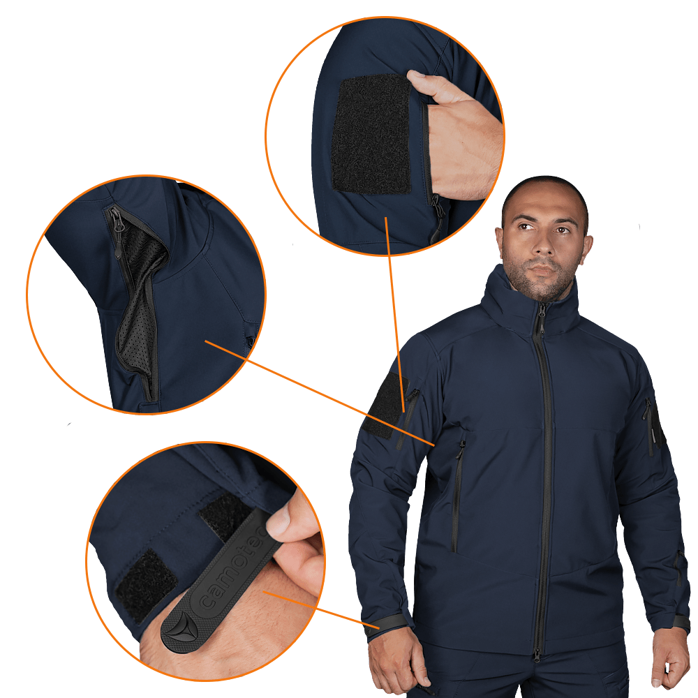 Phantom SoftShell Set Dark Blue