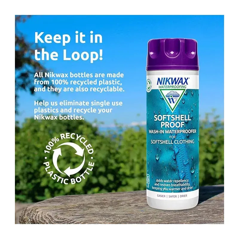 Nikwax SoftShell Proof Wash-In 300ml