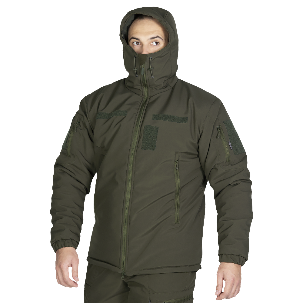 Cyclone SoftShell Olive Suit
