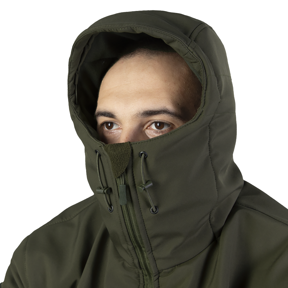 Cyclone SoftShell Olive Suit