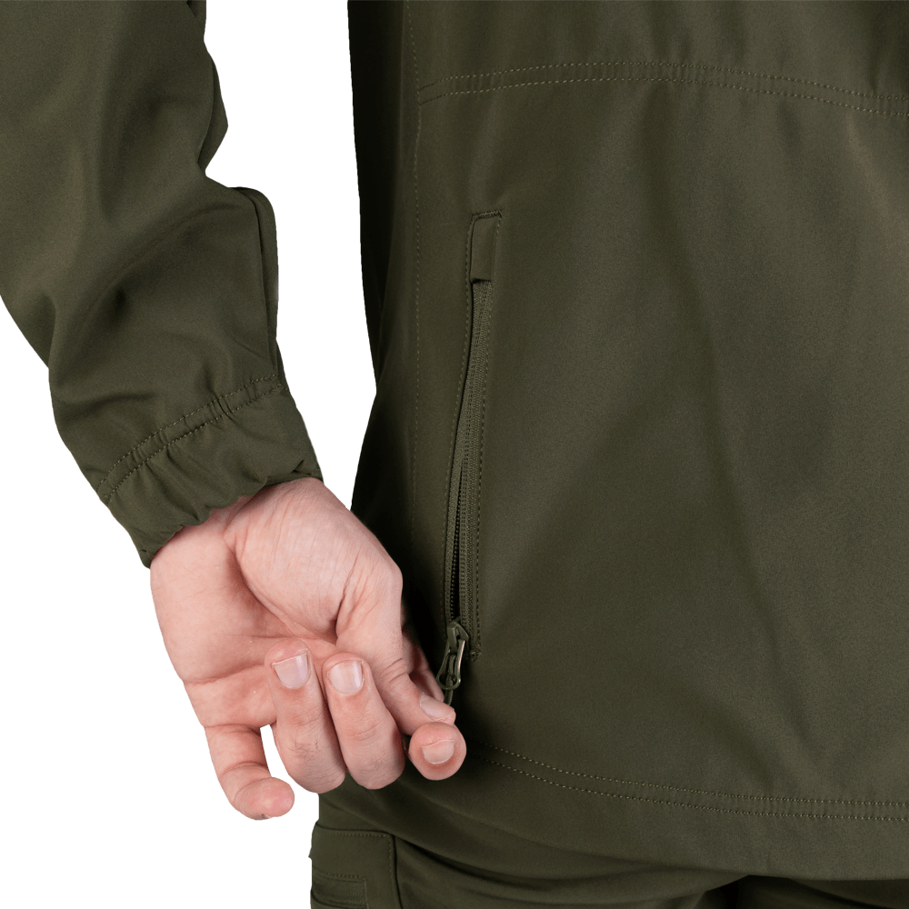 Cyclone SoftShell Olive Suit
