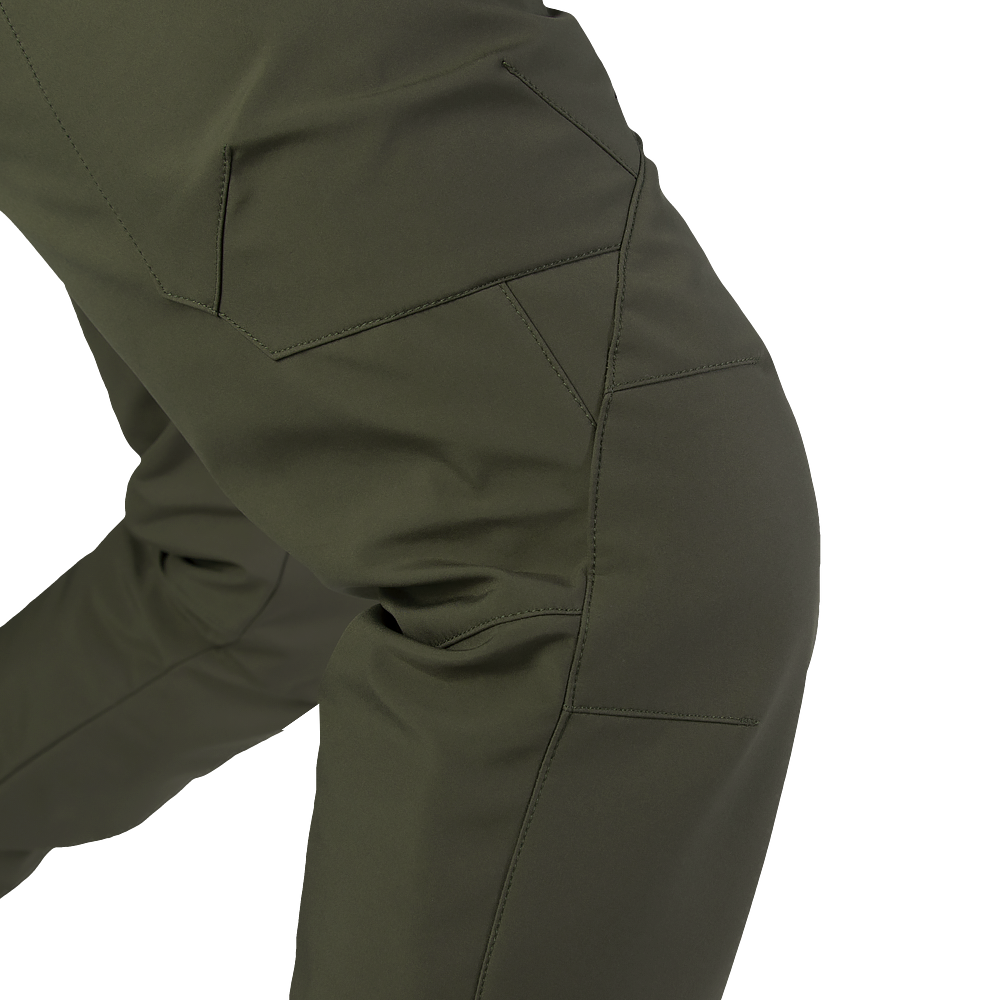 Cyclone SoftShell Olive Suit