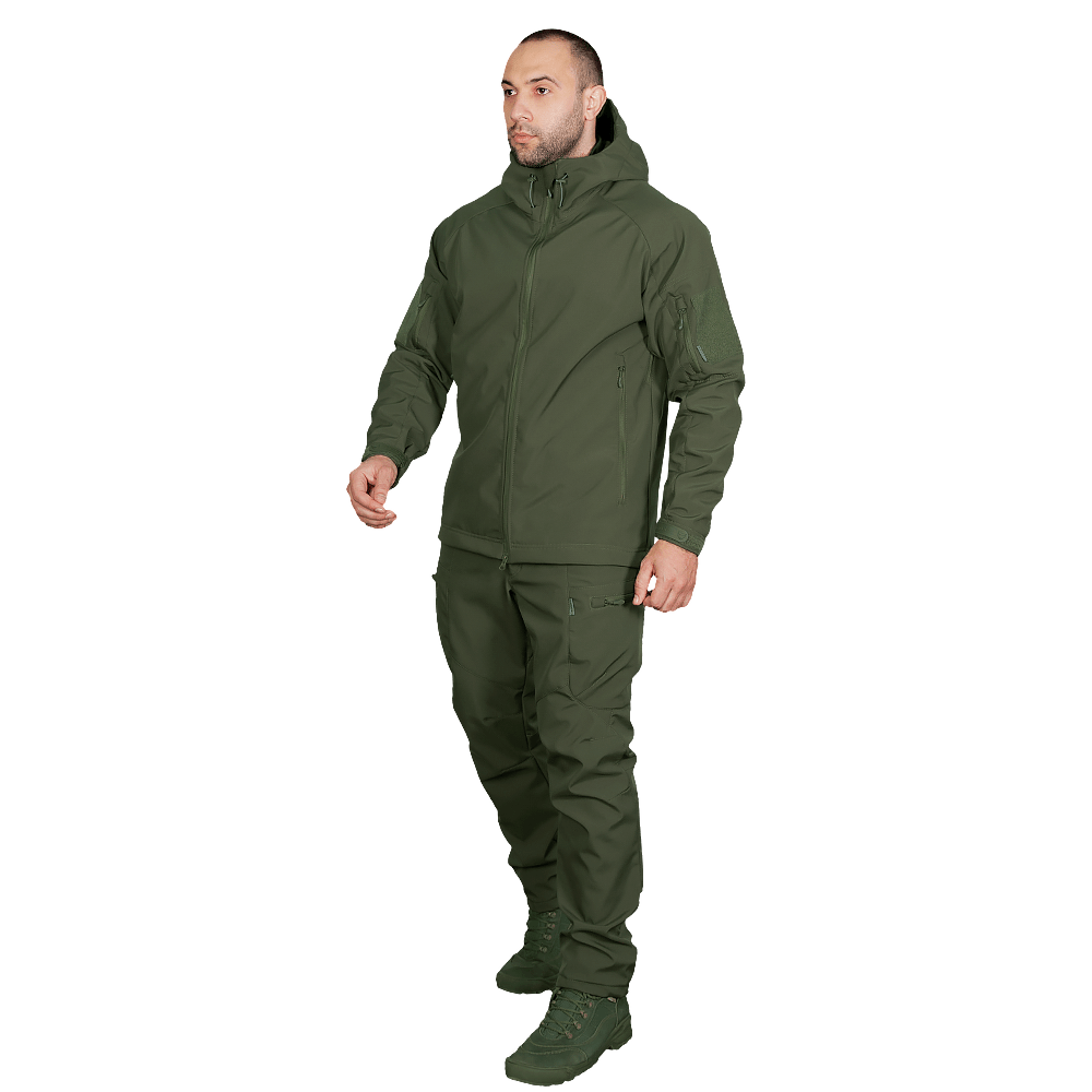 SoftShell Suit 2.0 Olive + Baseball Cap
