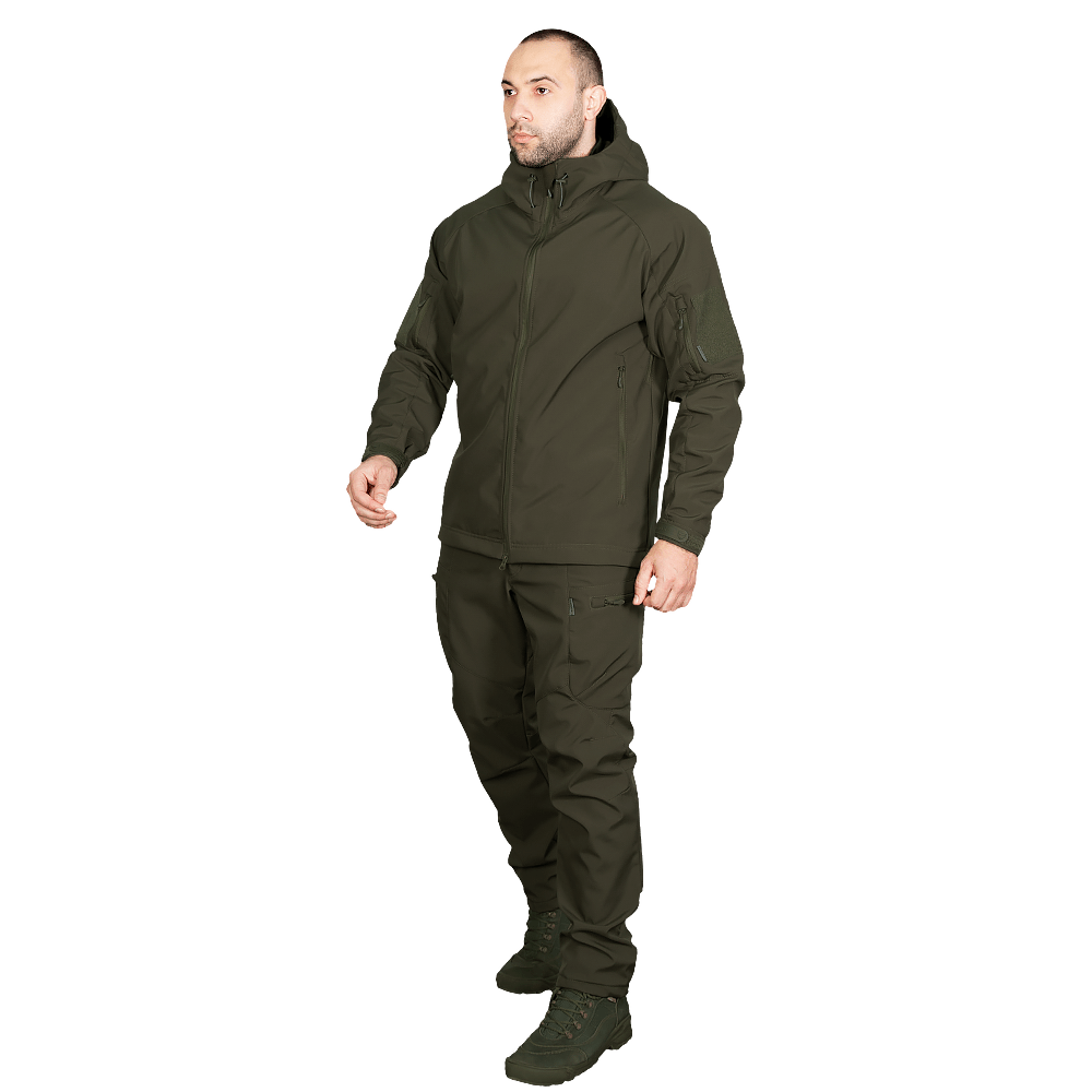 Stalker SoftShell Olive Suit