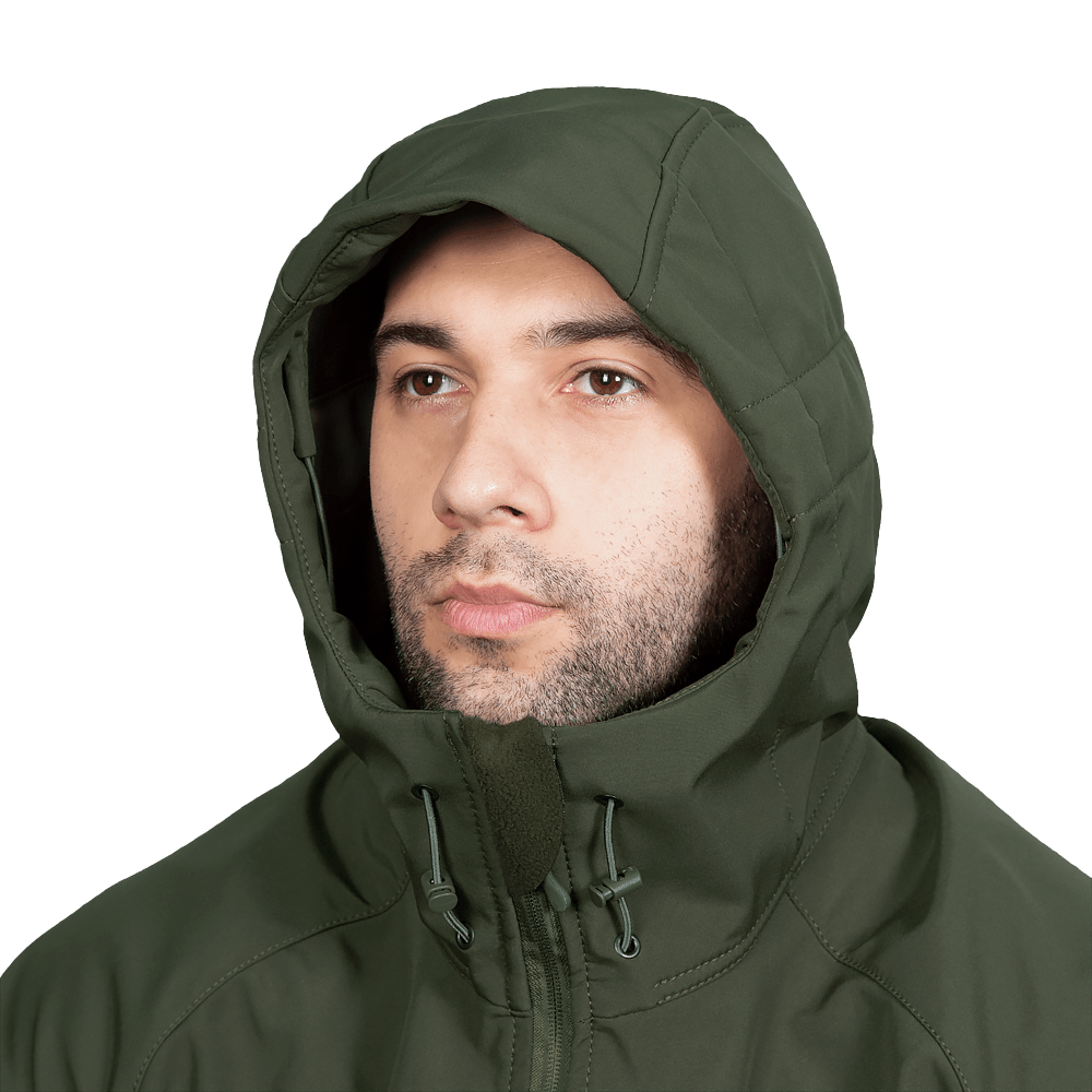 Stalker SoftShell Olive Suit + Baseball Cap