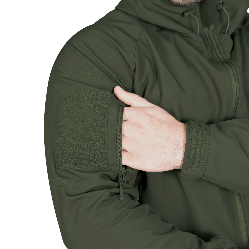 Stalker SoftShell Olive Suit + Baseball Cap