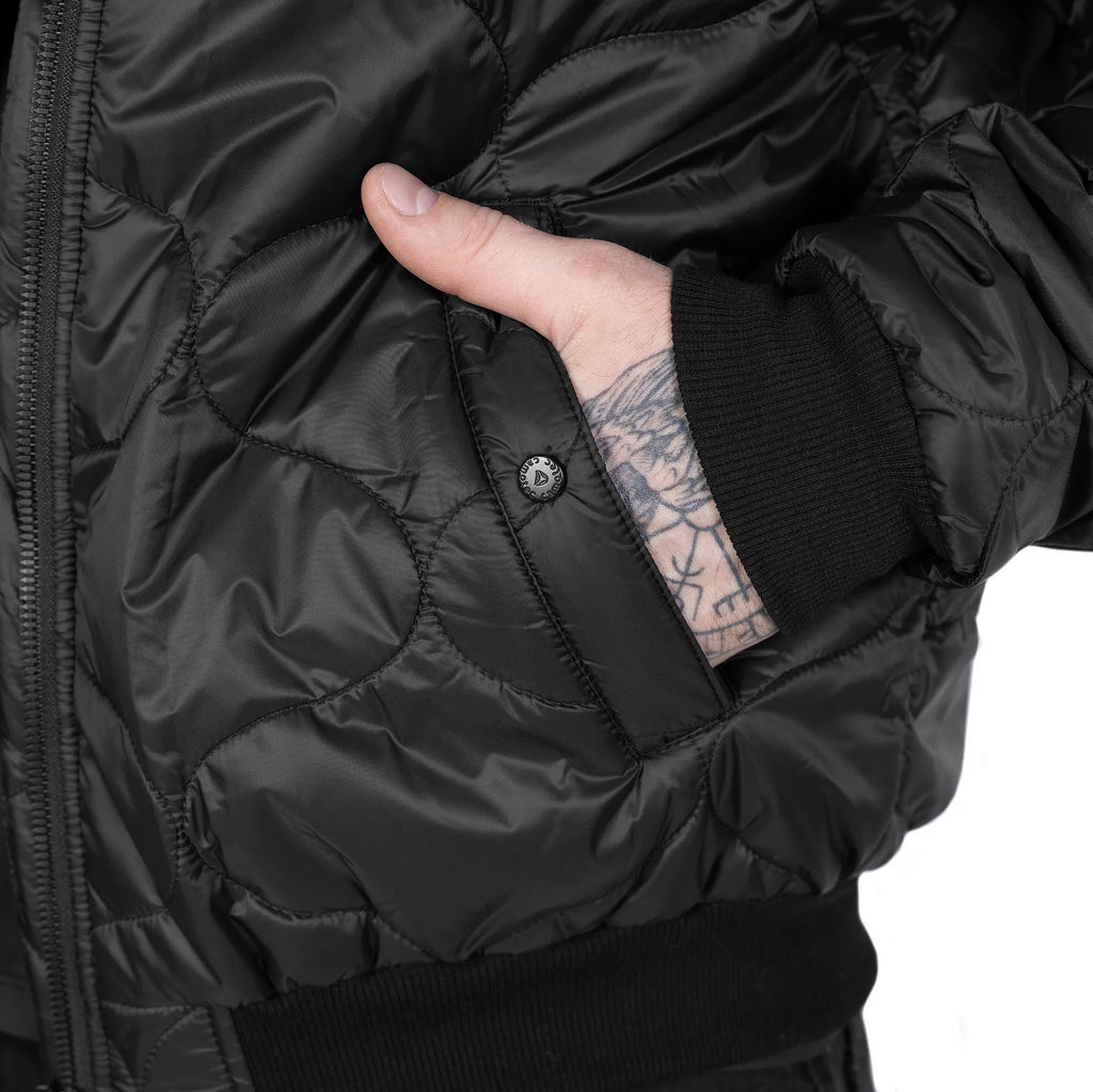 Woobie Bomber Jacket Black