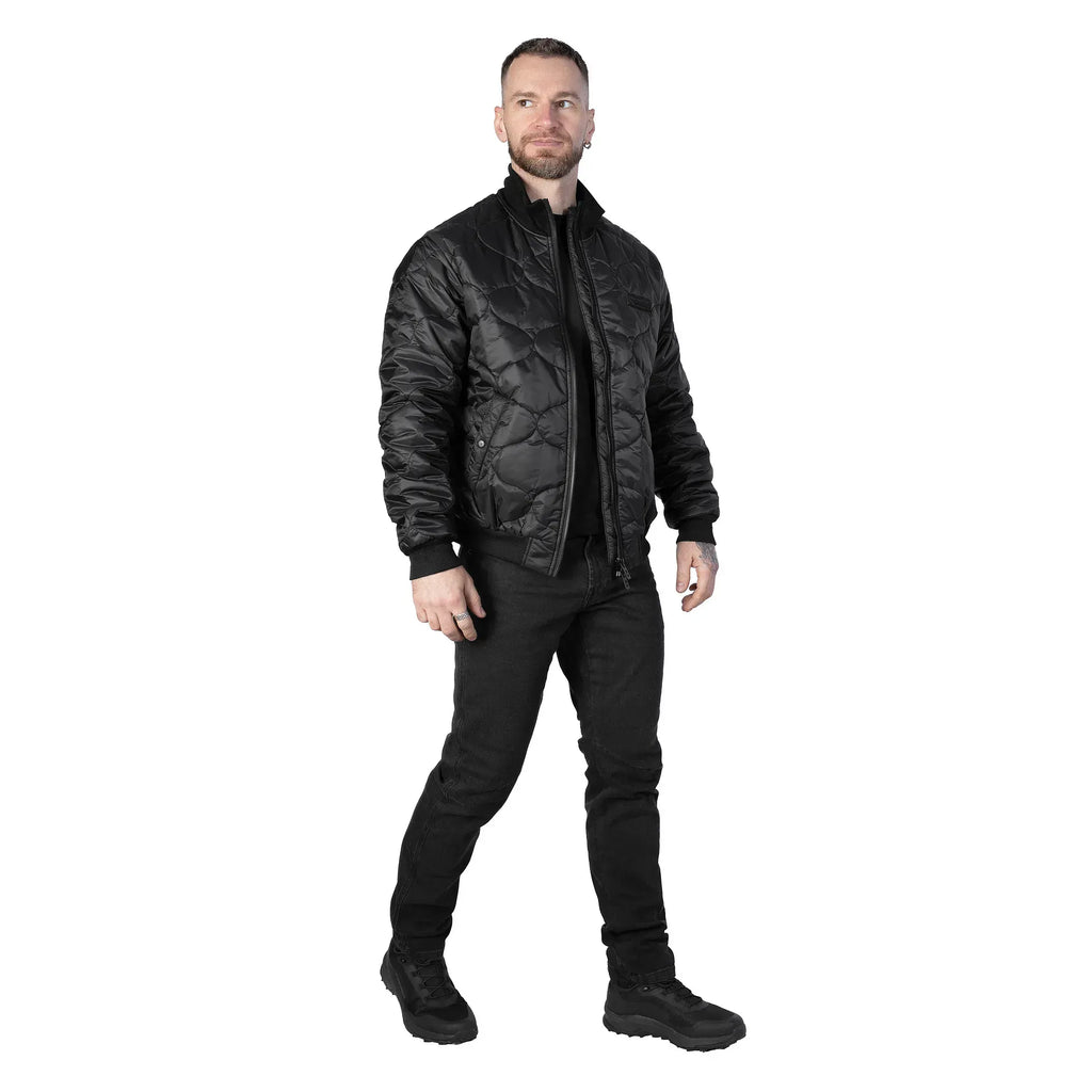 Woobie Bomber Jacket Black