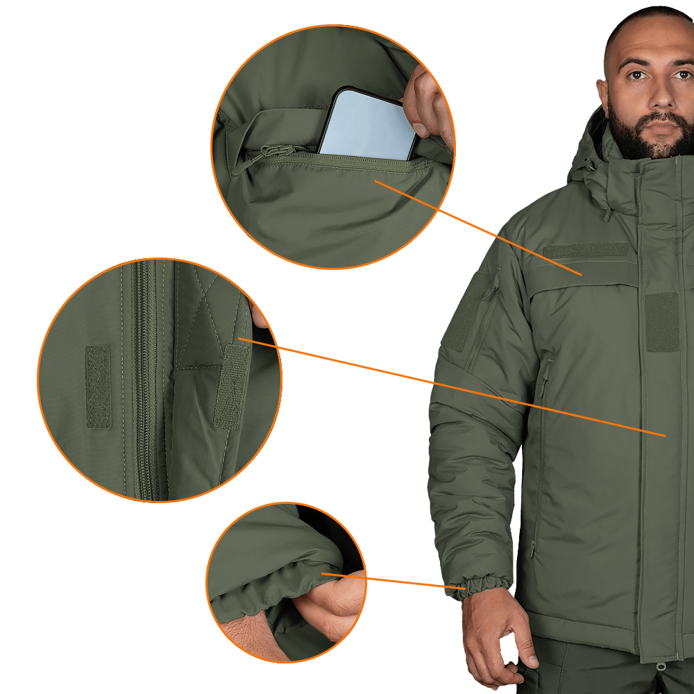 Patrol System 3.0 Olive Jacket